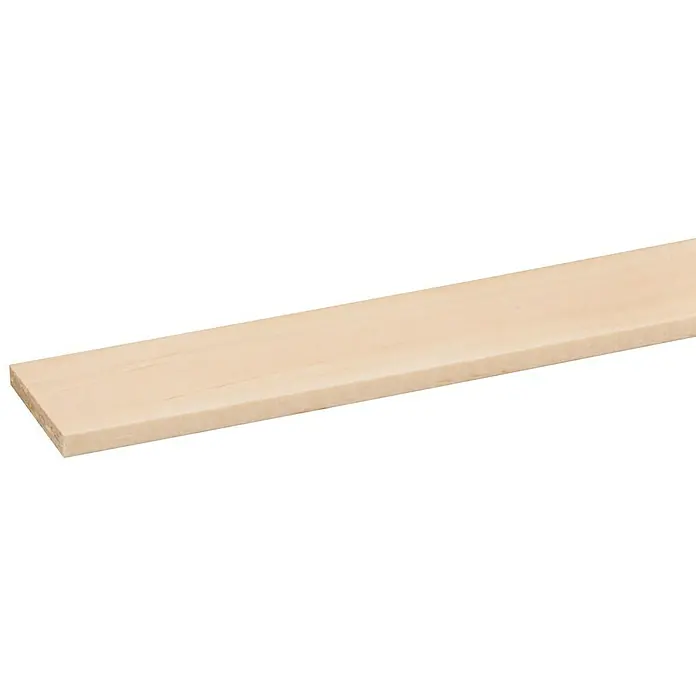 Houten lat Grenen - l x b x h: 270 cm x 28 mm x 4 mm, Grenen - Close-up