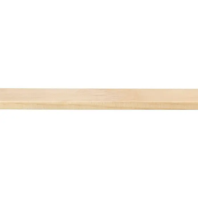 Houten lat Vuren Geschaafd - l x b x h: 210 cm x 18 mm x 7 mm, Vurenhout, Naturel - Close-up
