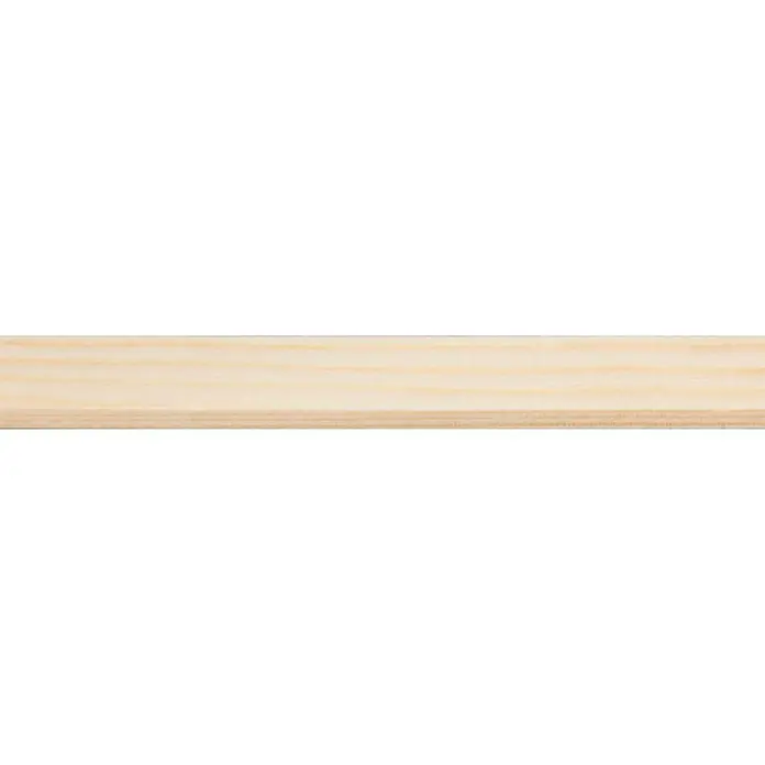 Houten lat Grenen - l x b x h: 270 cm x 18 mm x 4 mm, Grenen - Close-up
