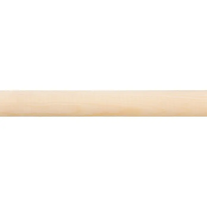Kwartronde hoeklijst - Grenen, l x b x h: 270 cm x 16 mm x 16 mm - Close-up