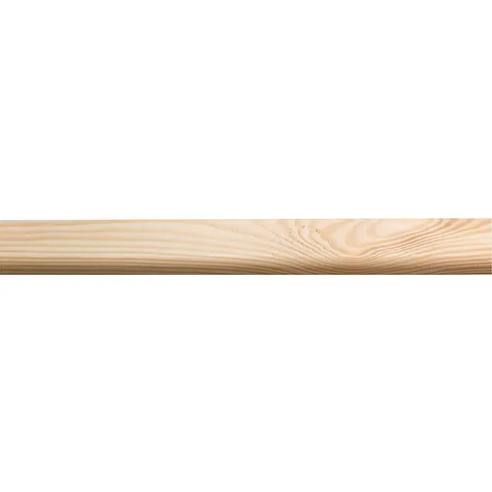 Hoekafdeklijst - Grenen, 270 cm x 41 mm x 8 mm - Close-up