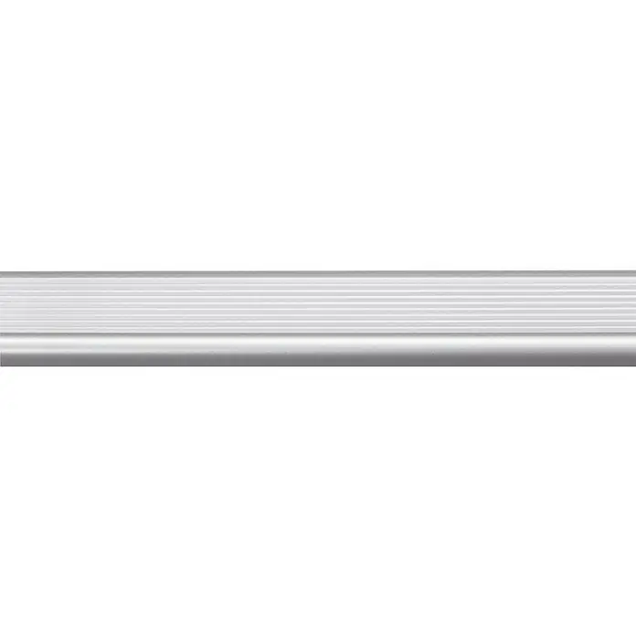 Trapprofiel Antislip traplijst - Aluminium, 200 x 2,5 x 0,5 cm, Dikte: 2 mm - Close-up
