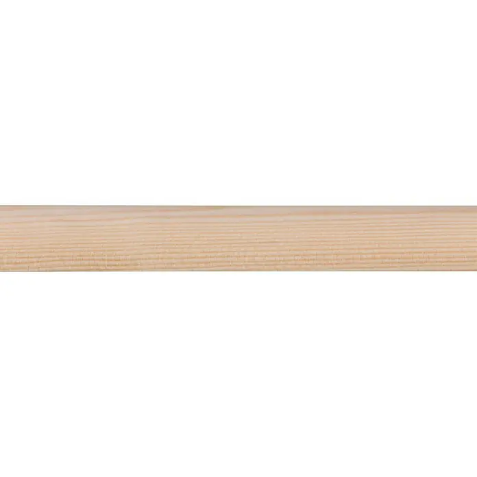 Halfronde staaf - 270 cm x 12 mm x 29 mm, Grenen - Close-up