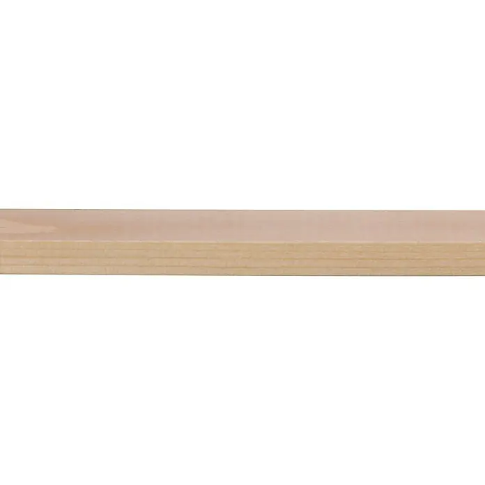 Houten lat Vuren Geschaafd - l x b x h: 210 cm x 18 mm x 12 mm, Vurenhout, Naturel - Close-up
