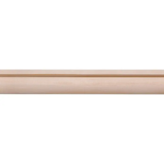 Glaslat Grenen - 270 cm x 15 mm x 9 mm - Close-up