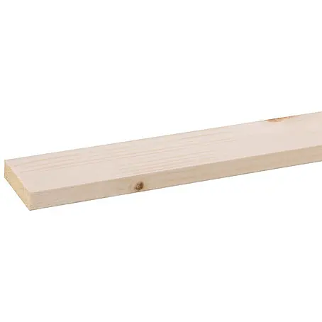 Houten lat Vuren Geschaafd