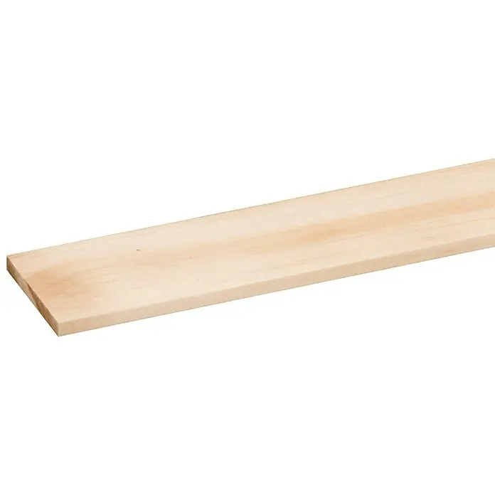 Houten lat Grenen - l x b x h: 270 cm x 35 mm x 4 mm, Grenen - Close-up