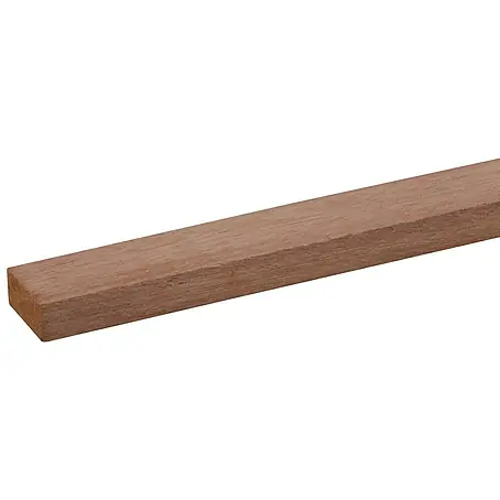 Houten lat Hardhout