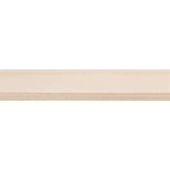 Houten lat Vuren Geschaafd - l x b x h: 270 cm x 27 mm x 7 mm, Vurenhout, Naturel - Close-up