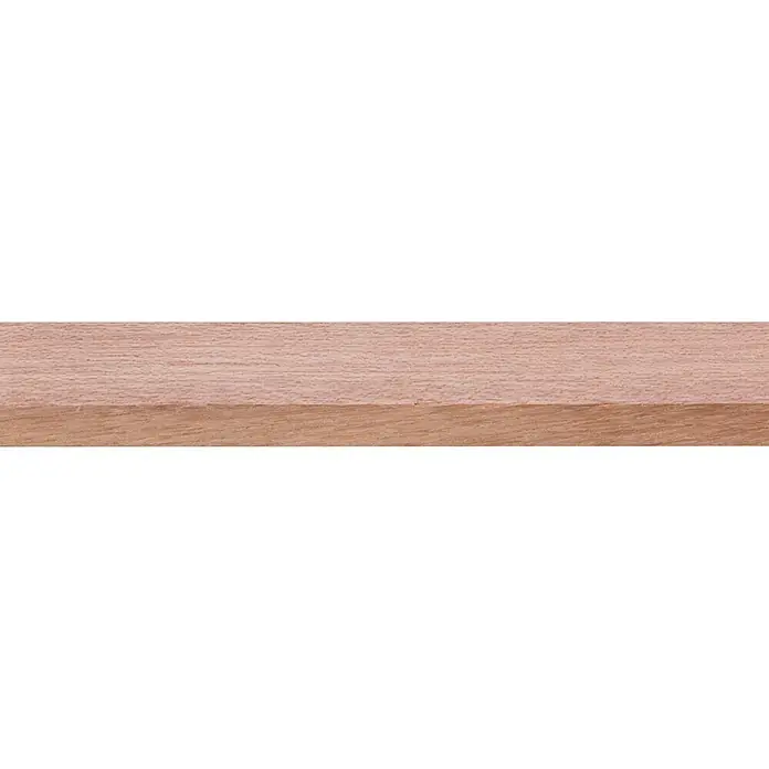 Houten lat Hardhout - l x b x h: 270 cm x 28 mm x 9 mm, Hardhout - Close-up