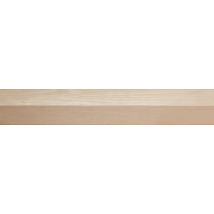 Houten lat Vuren Geschaafd Natuurlijk - l x b x h: 270 cm x 44 mm x 27 mm, Vurenhout, Naturel - Close-up