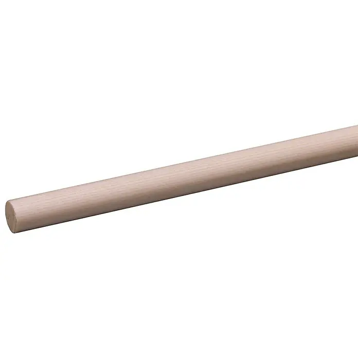 Ronde staaf - Diameter: 12 mm, Lengte: 270 cm, Grenen - Close-up