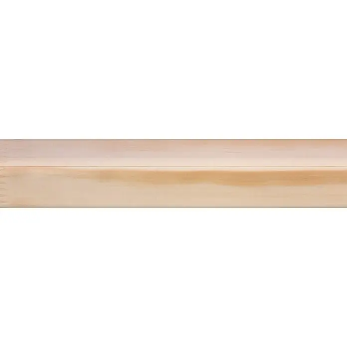 Hoekprofiel Hout - Grenen, l x b x h: 270 cm x 27 mm x 27 mm - Close-up