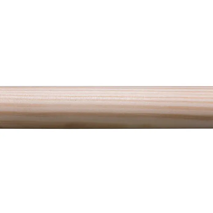 Ronde staaf - Diameter: 22 mm, Lengte: 270 cm, Grenen - Close-up