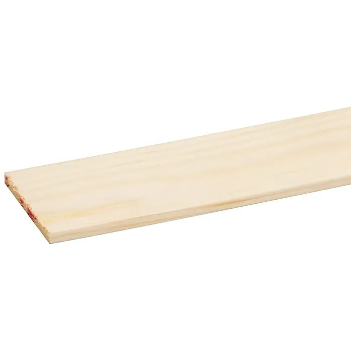 Houten lat Grenen - l x b x h: 270 cm x 43 mm x 4 mm, Grenen - Close-up