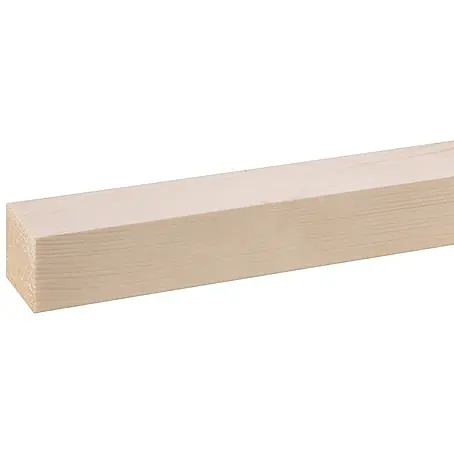 Houten lat Vuren Geschaafd Natuurlijk