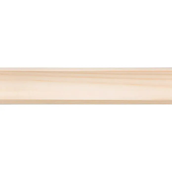 Hollat - 270 cm x 27 mm x 27 mm, Grenen - Close-up