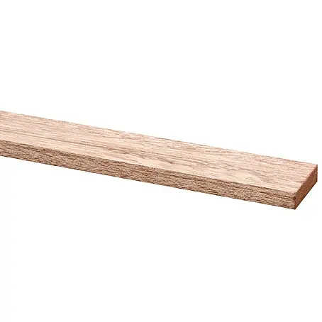 Houten lat Hardhout