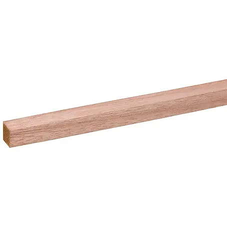 Houten lat Hardhout