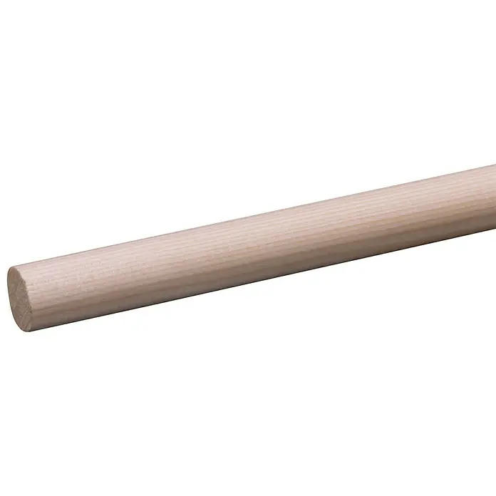 Ronde staaf - Diameter: 18 mm, Lengte: 270 cm, Grenen - Close-up