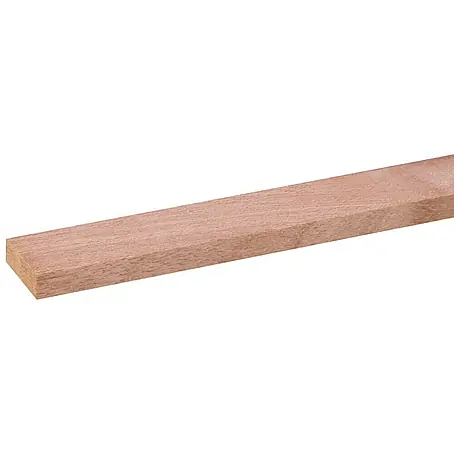 Houten lat Hardhout