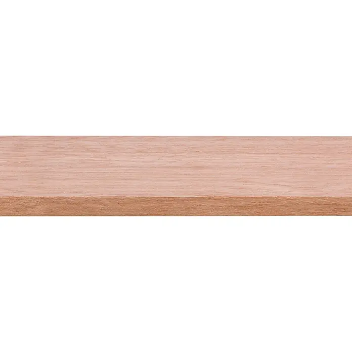 Houten lat Hardhout - l x b x h: 270 cm x 44 mm x 9 mm, Hardhout - Close-up