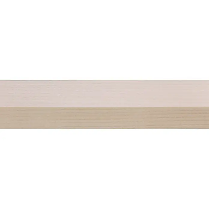 Houten lat Vuren Geschaafd - l x b x h: 210 cm x 36 mm x 18 mm, Vurenhout, Naturel - Close-up