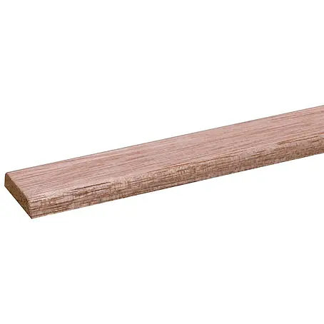 Glaslat Hardhout