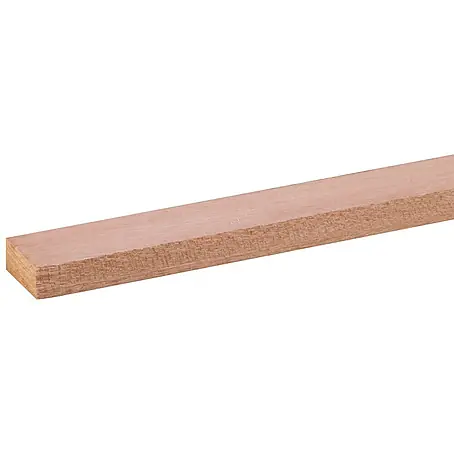 Houten lat Hardhout