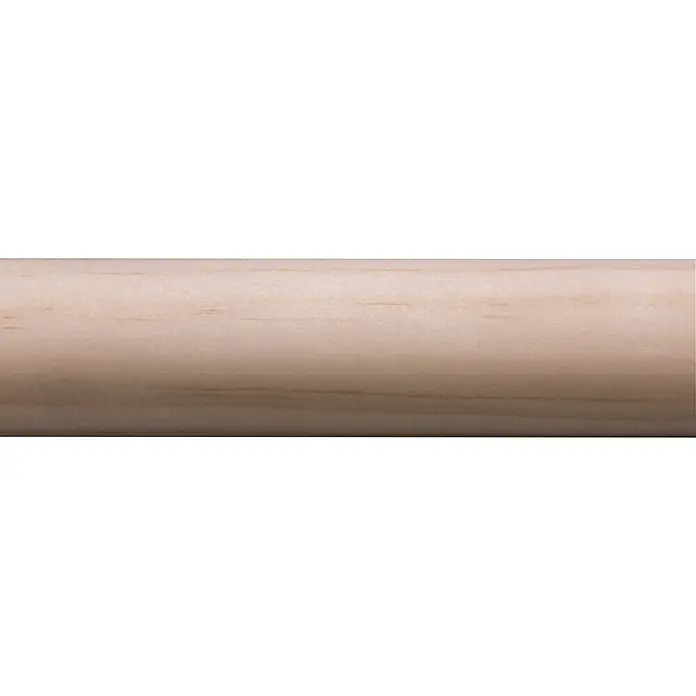 Ronde staaf - Diameter: 28 mm, Lengte: 270 cm, Grenen - Close-up