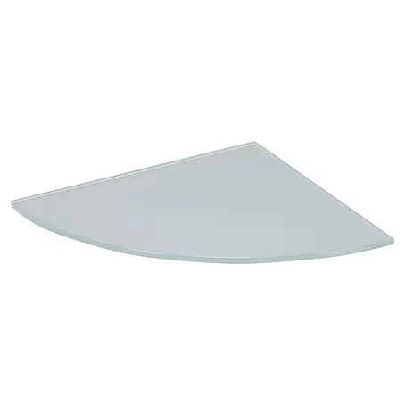 Storemax  Glazen schap Corner satijn