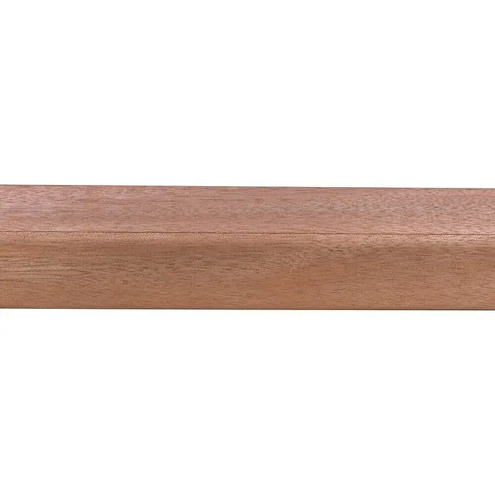 Hoekprofiel Hout - Hardhout, l x b x h: 270 cm x 34 mm x 34 mm - Close-up