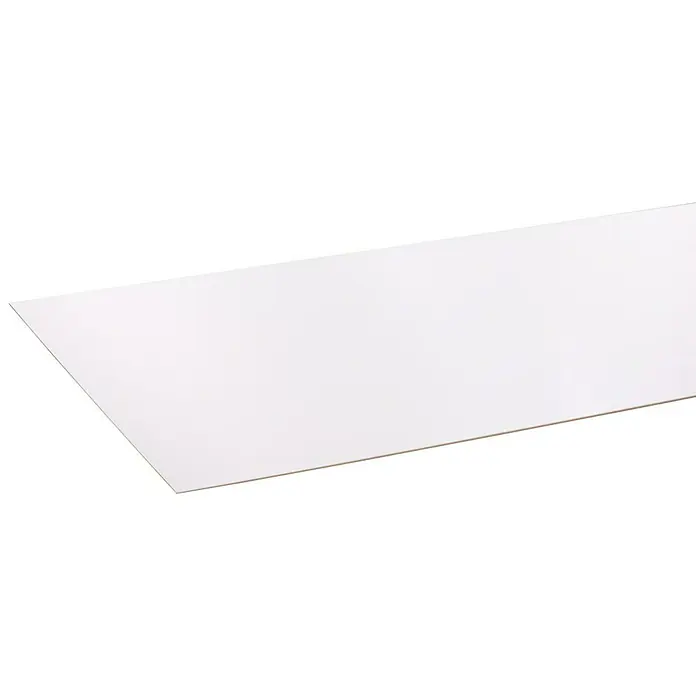 Paneel MDF 3 mm wit - Wit - Close-up