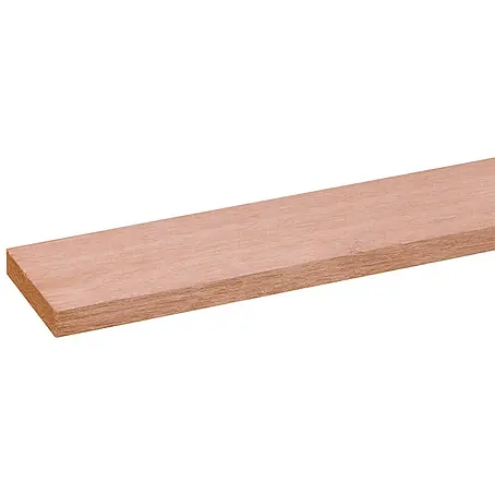 Houten lat Hardhout