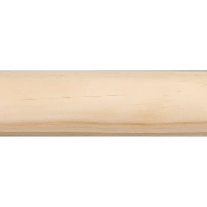 Ronde staaf - Diameter: 35 mm, Lengte: 270 cm, Grenen - Close-up