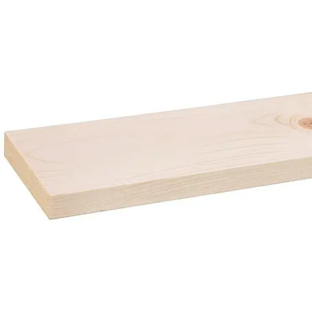 Houten lat Vuren Geschaafd Natuurlijk
