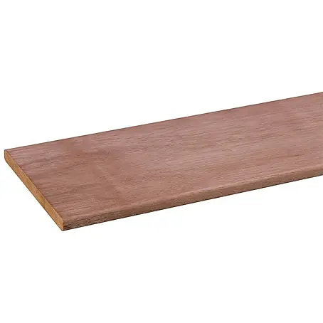 Houten lat Hardhout