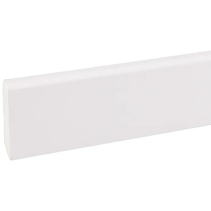 Muurplint - 244 cm x 45 mm x 9 mm - Close-up