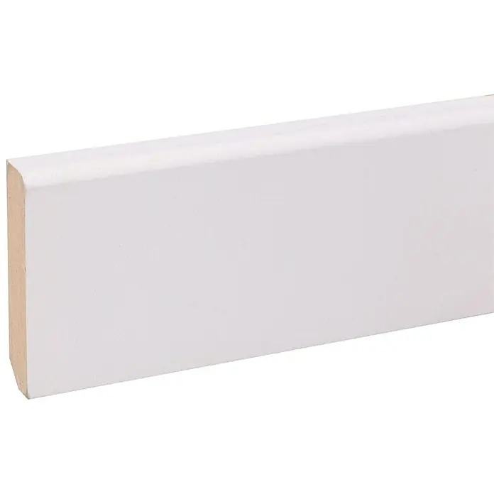 Muurplint - 244 cm x 5 mm x 12 mm - Close-up