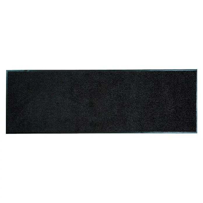 Astra Schmutzfangmatte Proper Tex - Uni, Schwarz, 90 x 250 cm, Material Nutzschicht: 100 % Polyamid - Draufsicht