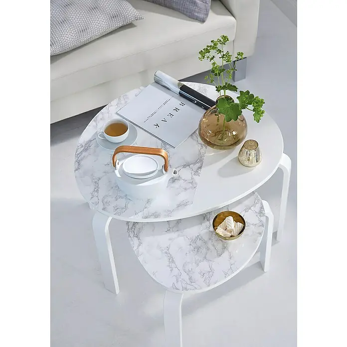 D-c-fix Marmoreffektfolie - Grau, 200 x 67,5 cm, Marmi, Selbstklebend - Stimmungsaufnahme