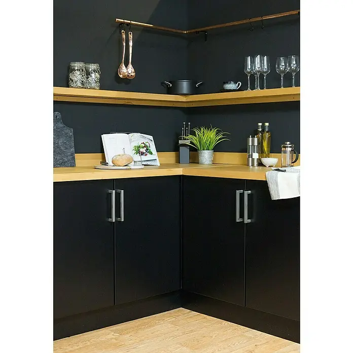 D-c-fix Uni-Klebefolie - 200 x 45 cm, Schwarz, Selbstklebend - Stimmungsaufnahme