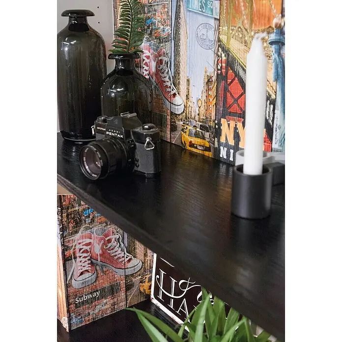D-c-fix Holzoptikfolie - 200 x 45 cm, Blackwood, Selbstklebend - Stimmungsaufnahme
