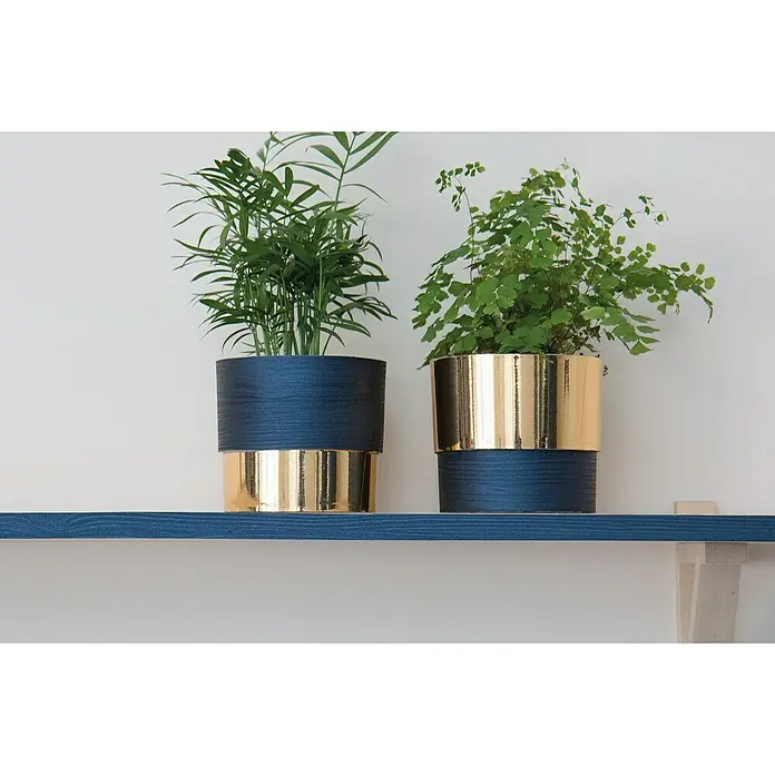 D-c-fix Metalleffektfolie Hochglanz - 150 x 45 cm, Gold, Metallic, Selbstklebend - Stimmungsaufnahme