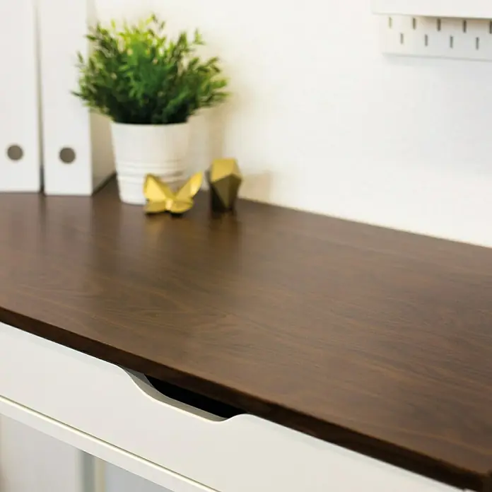 D-c-fix Holzoptikfolie - 200 x 45 cm, Schokolade, Apfelbirke, Selbstklebend - Stimmungsaufnahme