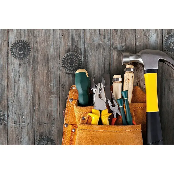 D-c-fix Holzoptikfolie - Paternoster, Braun, 200 x 45 cm, Selbstklebend - Stimmungsaufnahme