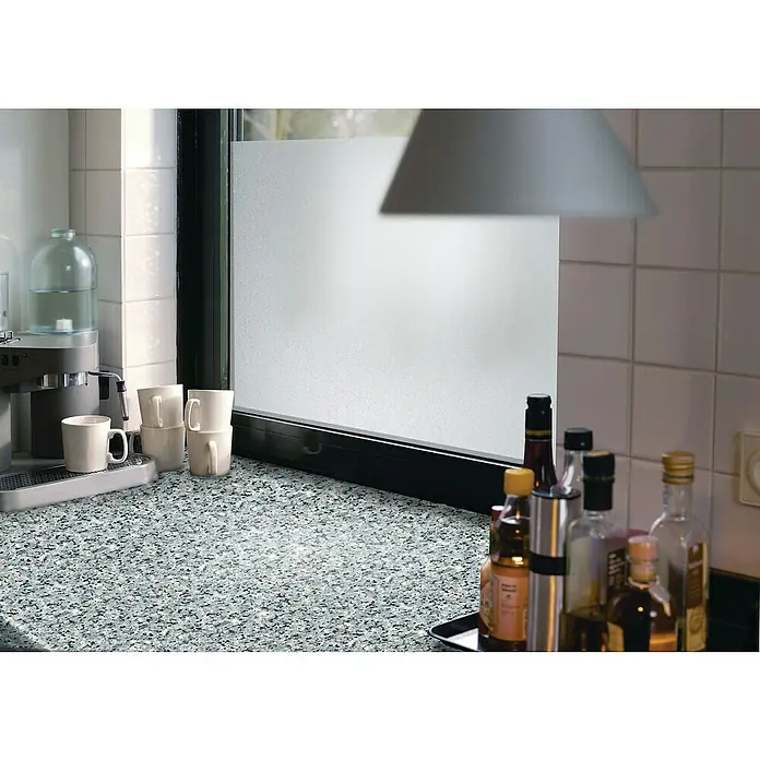 D-c-fix glass Glasfolie Ilva Premium - L x B: 1,5 m x 45 cm, Farblos, Selbstklebend - Stimmungsaufnahme