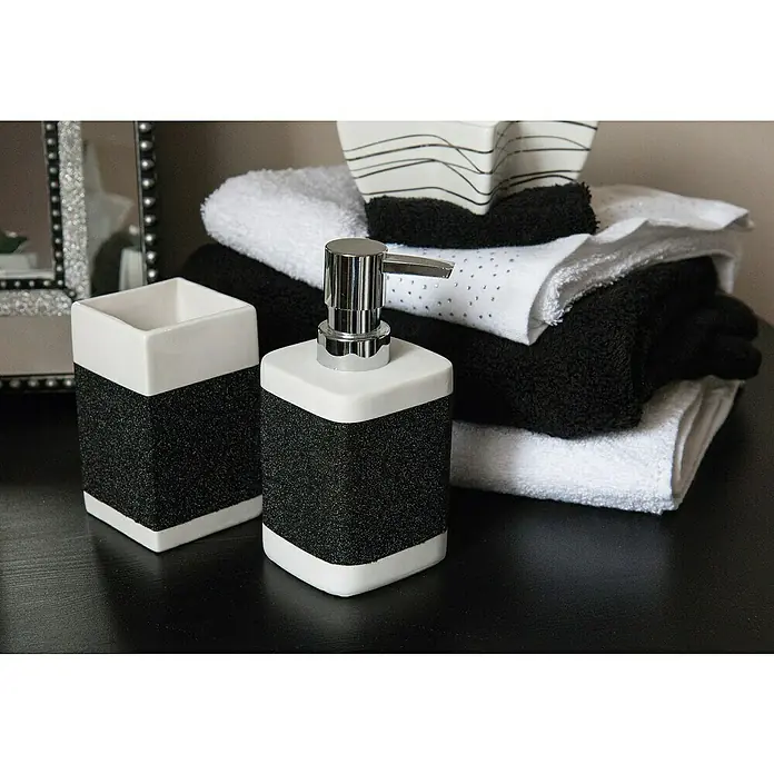 D-c-fix Metalleffektfolie Glitter - 200 x 67,5 cm, Schwarz/Glitzer, Metallic, Selbstklebend - Stimmungsaufnahme
