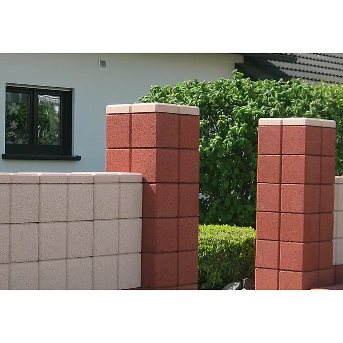 Mauerabdeckplatte Ambienta - 40 x 20 x 5 cm, Mediterran, Beton - Detailaufnahme