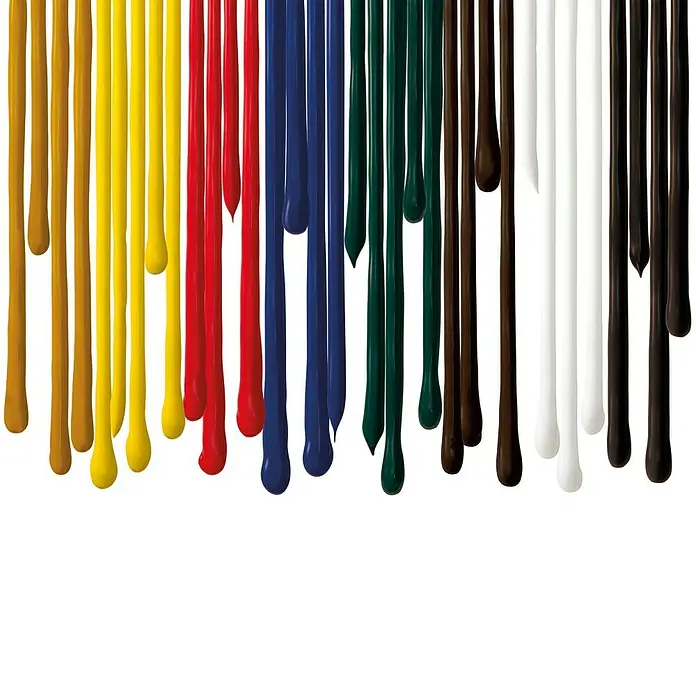 Liquitex Basics Acrylfarben-Set - Farbig sortiert, 8 Stk. x 75 ml, Tube - Detailaufnahme